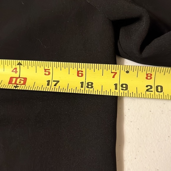 41 Hawthorn black blouse long sleeves. Sz Sm - Picture 6 of 9